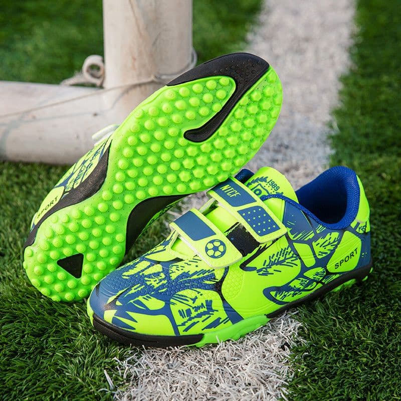 image-Children's Football Training Shoes Broken Nail With Velcro
