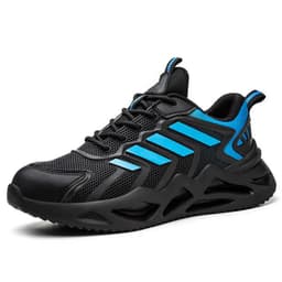 image-Flying Woven Labor Protection Shoes With Wear-resistant And Anti-skid Soles