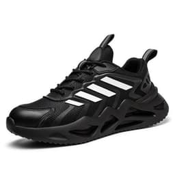 image-Flying Woven Labor Protection Shoes With Wear-resistant And Anti-skid Soles