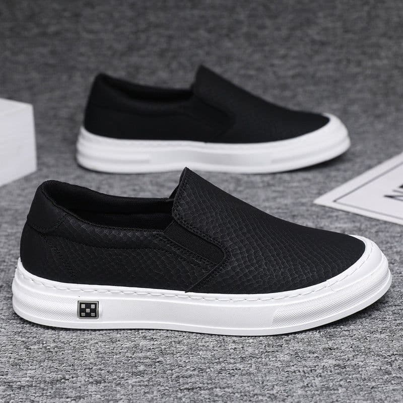 image-Men's Shoes Low-top Slip-on Slip-on Sneakers