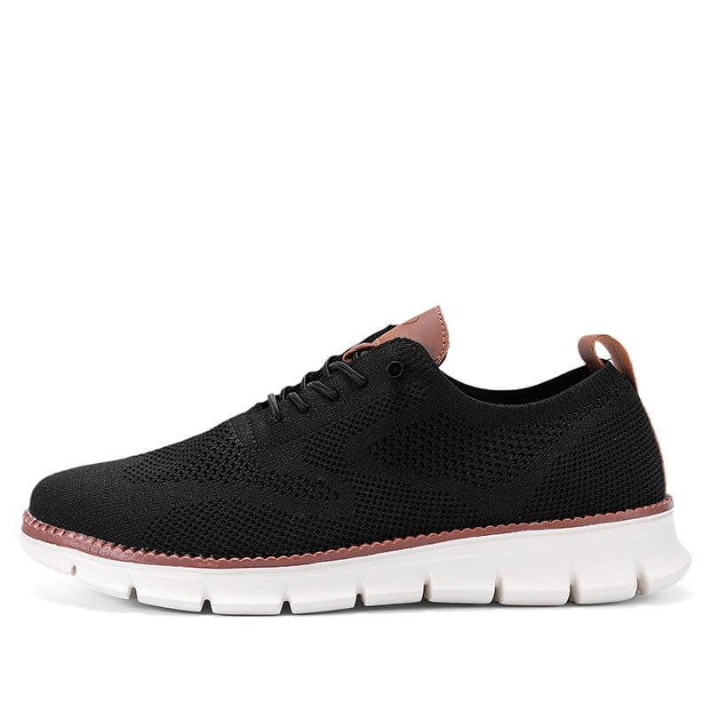 image-Men's Fashionable Casual Breathable Fly Woven Mesh Sneakers