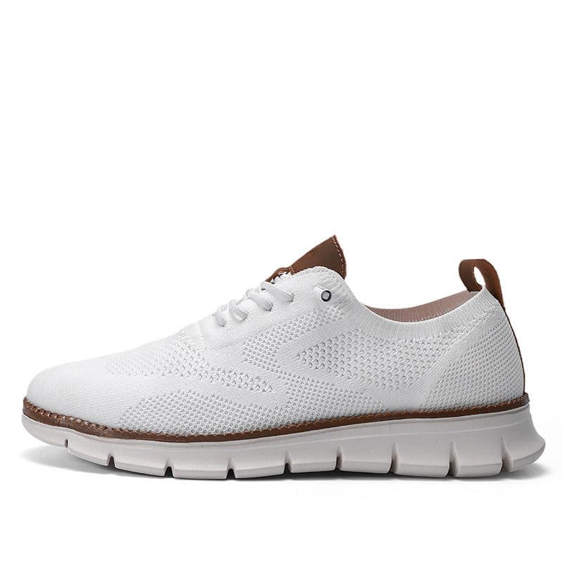 image-Men's Fashionable Casual Breathable Fly Woven Mesh Sneakers