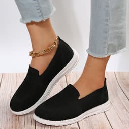 image-Women's Mesh Shoes Breathable Slip On Lazy Shoes Loafers