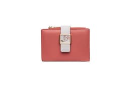 image-Three Fold Zipper Hasp Short Women's Wallet