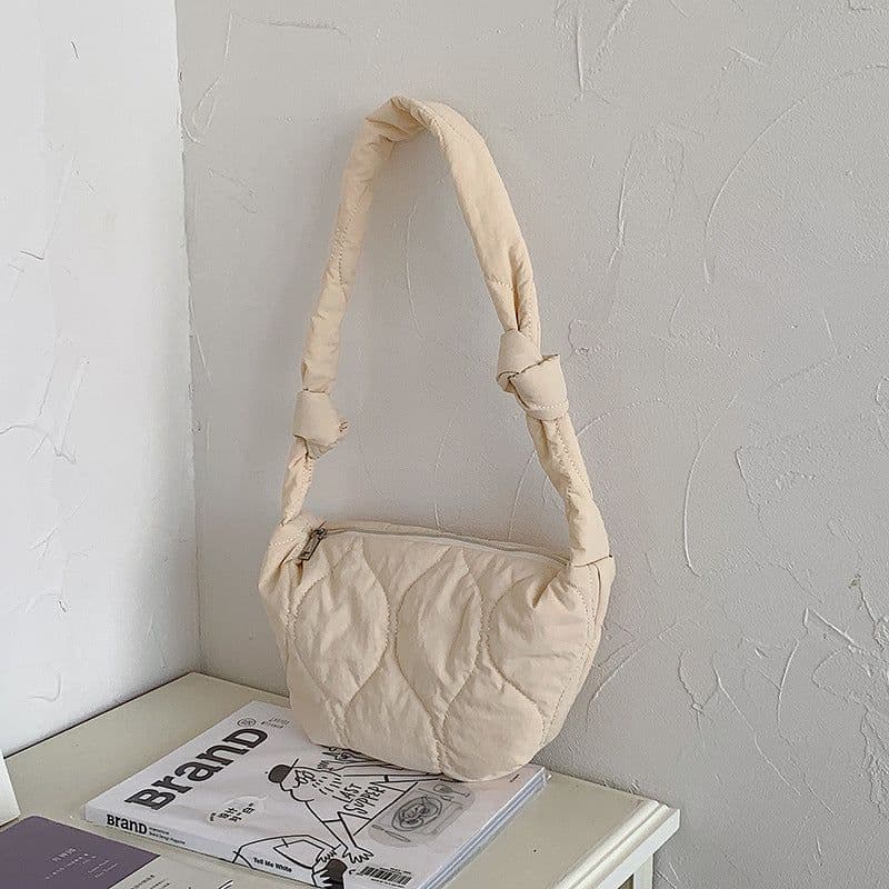image-Underarm Crossbody Bag Large Capacity Leisure Nylon Dumplings
