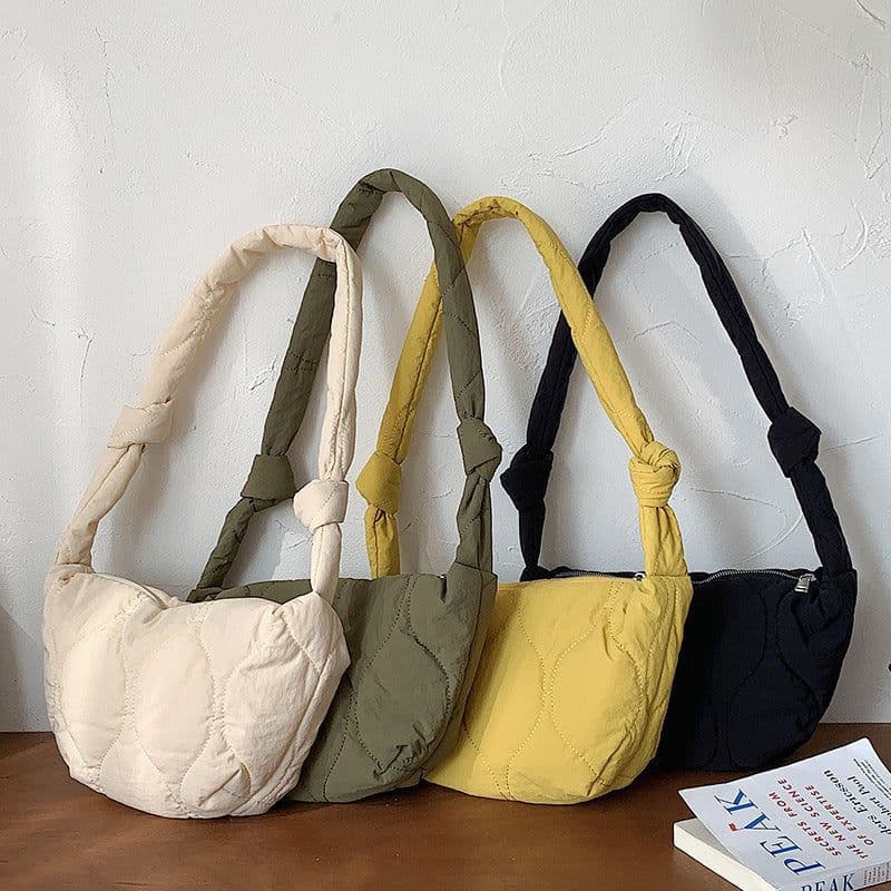image-Underarm Crossbody Bag Large Capacity Leisure Nylon Dumplings