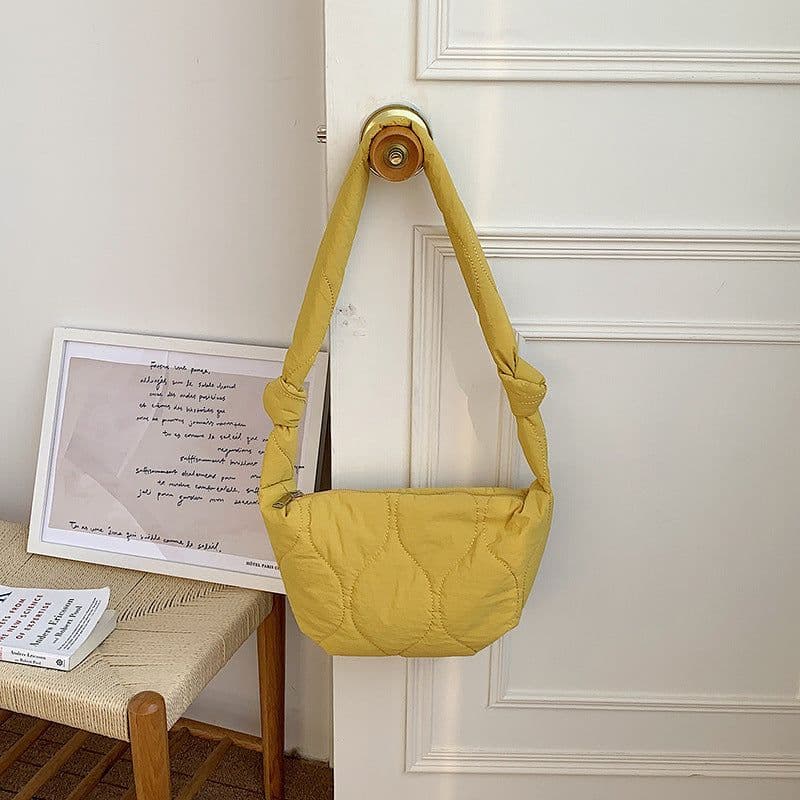 image-Underarm Crossbody Bag Large Capacity Leisure Nylon Dumplings