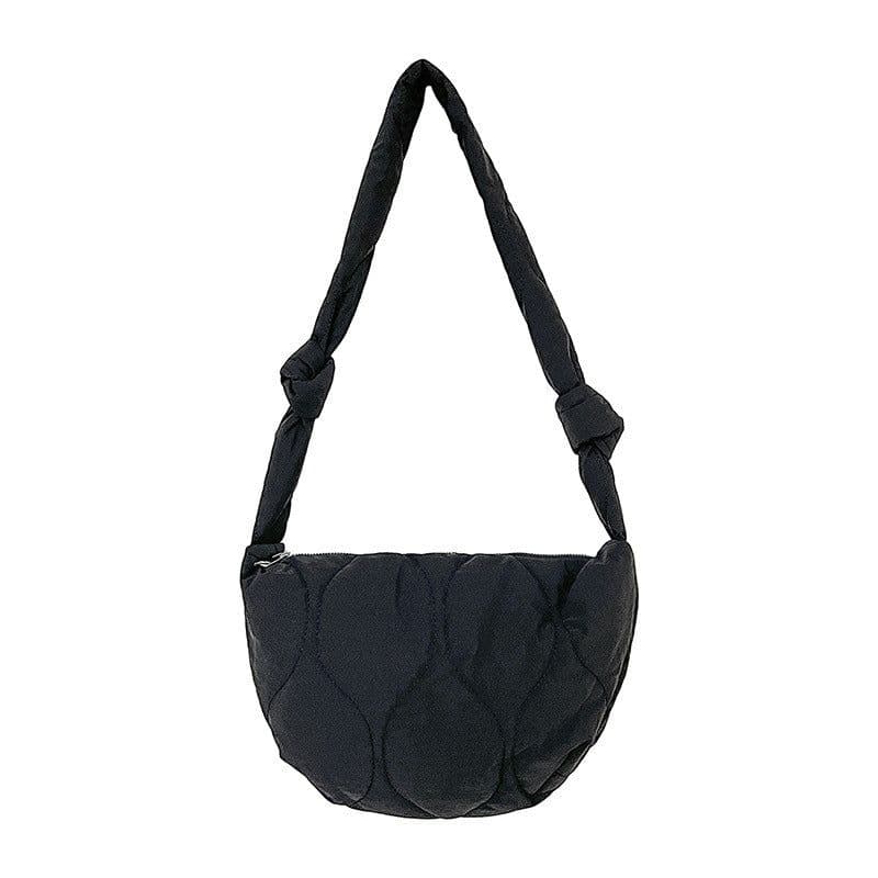 image-Underarm Crossbody Bag Large Capacity Leisure Nylon Dumplings