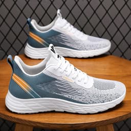 image-Sports Shoes Spring Style Breathable Flyknit Casual Pumps