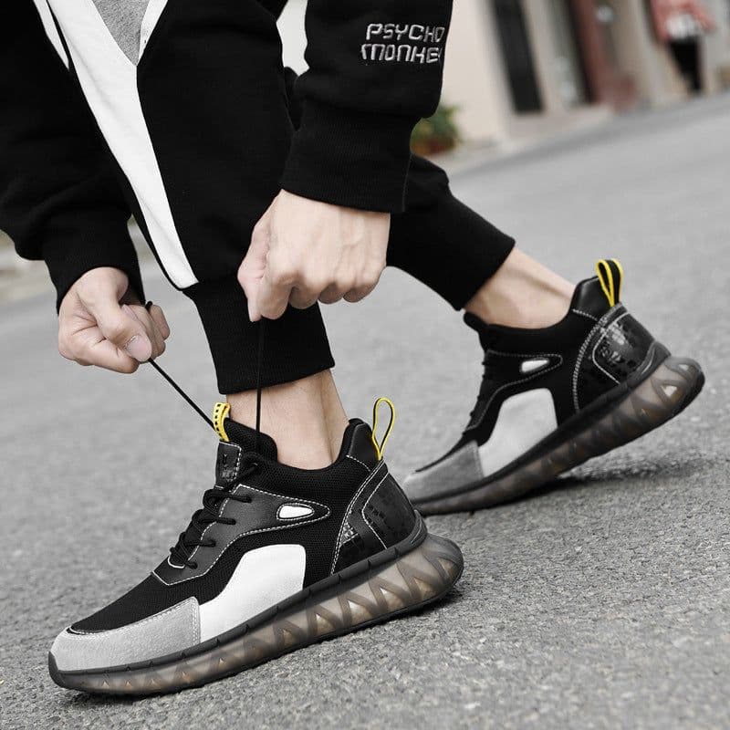 image-Casual Breathable Student Running Men's Shoes