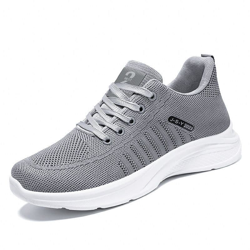 image-Summer New Fly Woven Mesh Breathable Shoes Comfortable Casual
