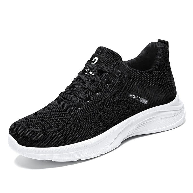 image-Summer New Fly Woven Mesh Breathable Shoes Comfortable Casual