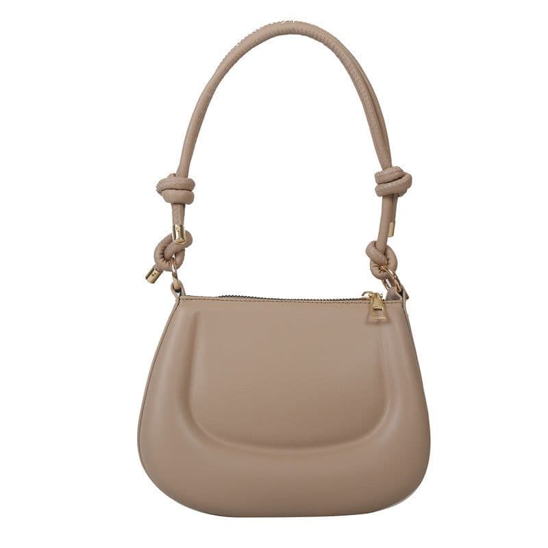 image-New Street Popular Stylish Simple Solid Color Temperament Commute Underarm Bag