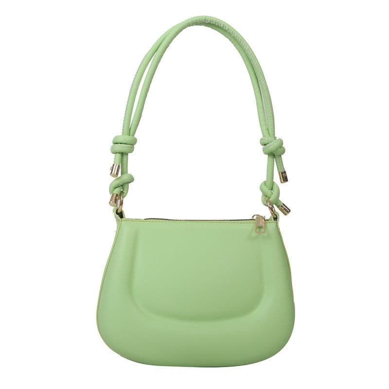 image-New Street Popular Stylish Simple Solid Color Temperament Commute Underarm Bag