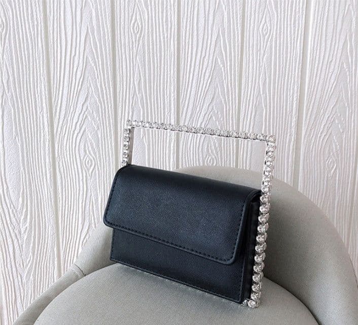 image-Women's Diamond Mini And Simple Handbag