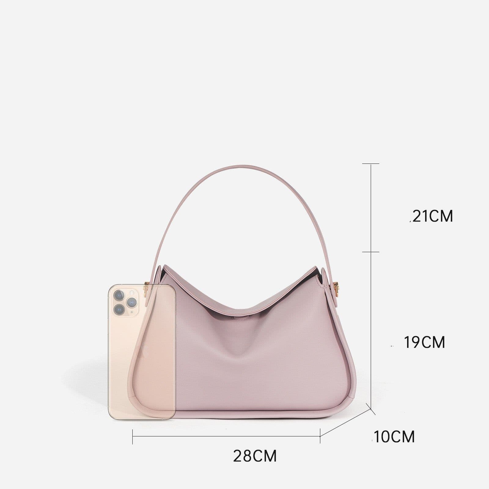 image-Women's High-grade Bag Cow Leather Cross-body Single Shoulder