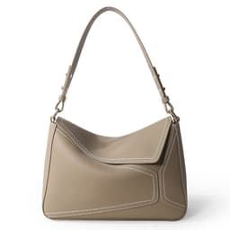 image-First Layer Cowhide Underarm Bag Leather Shoulder Messenger Bag