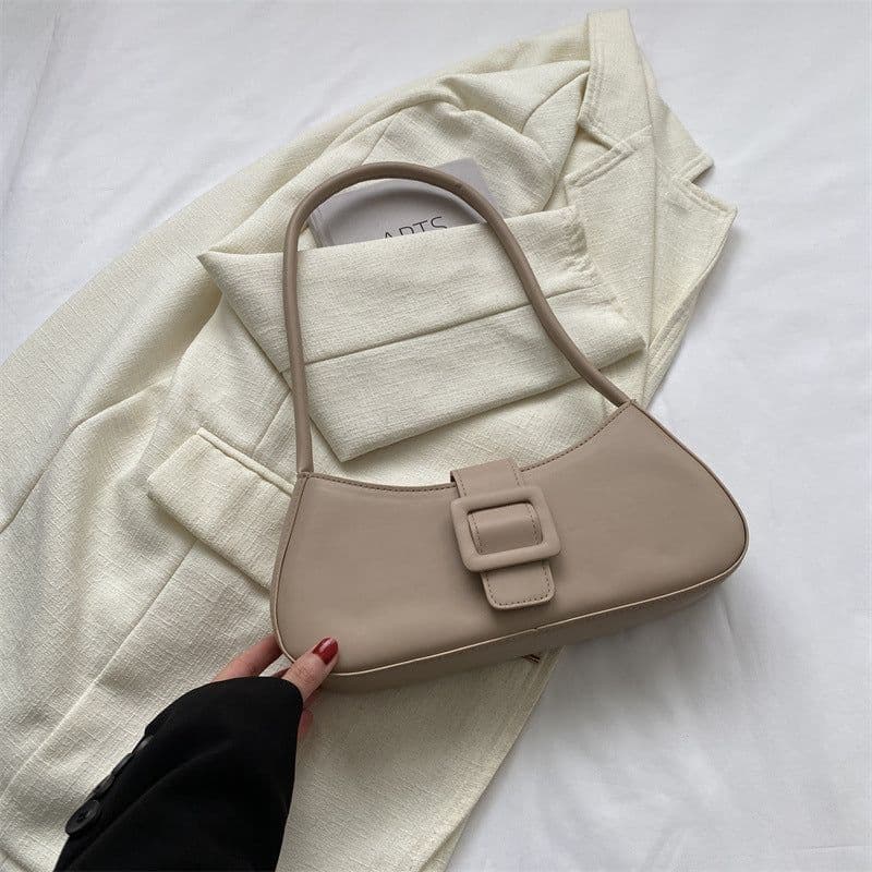 image-Western Style Shoulder Texture Crossbody Underarm Small Square Bag