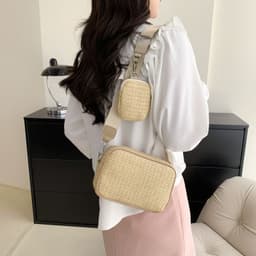 image-Women's Fashion Simple Casual Messenger Bag
