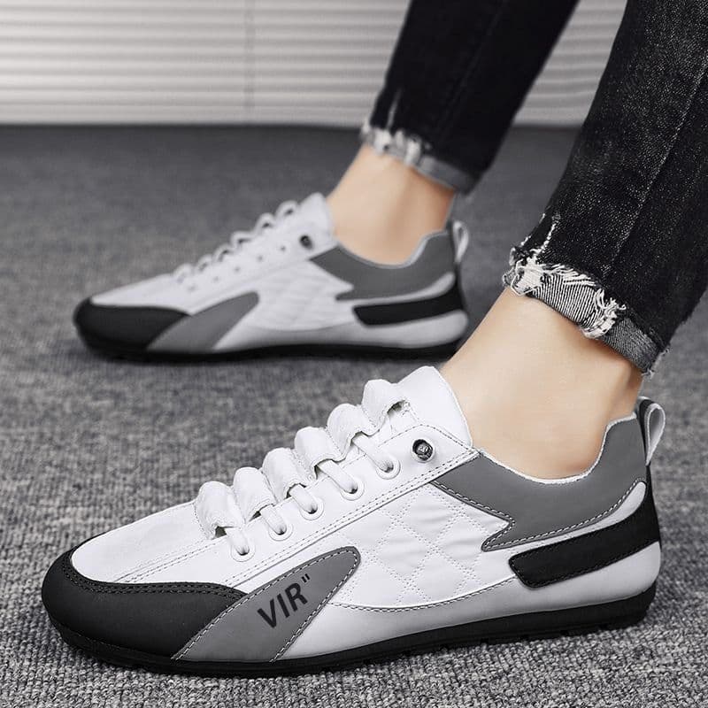 image-Men Sneakers Strapless Running Shoes Fashion Outdoor Walking Flat Loafers