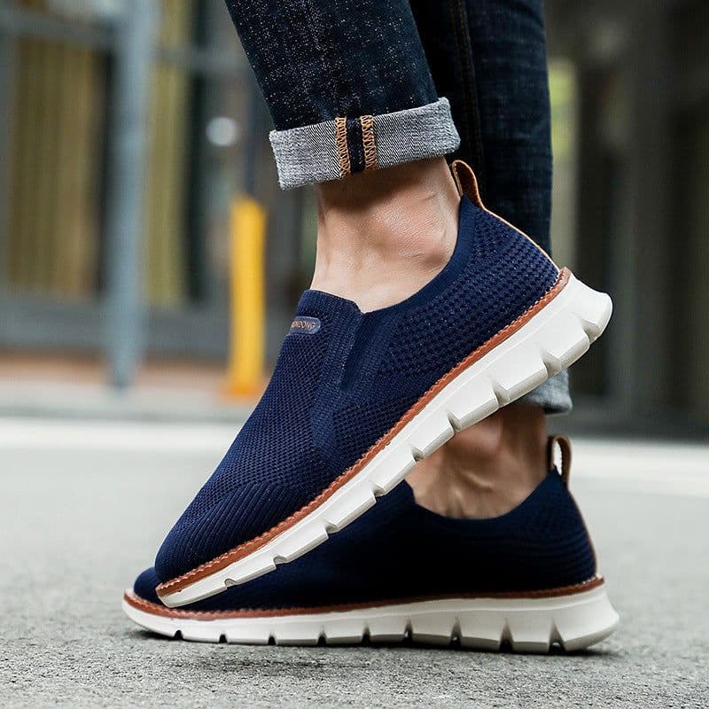 image-Men's Running Walking Shoes Non Slip Fashion Flats Sneakers Workout Casual Sports Shoes