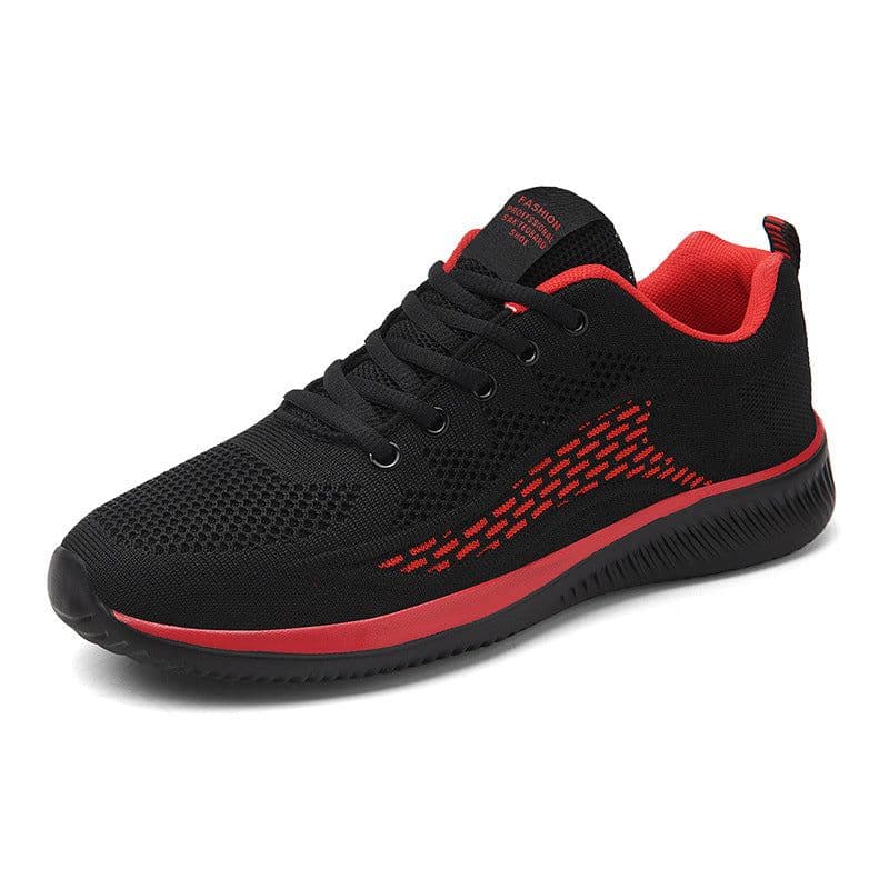 image-Lace Up Mesh Sneakers Casual Outdoor Running Walking Shoes