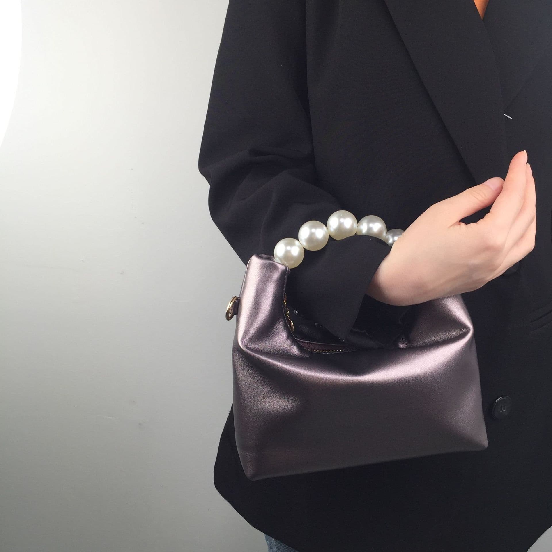 image-Niche Design Pearl Tote Shoulder Crossbody Bag