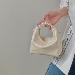 image-Niche Design Pearl Tote Shoulder Crossbody Bag