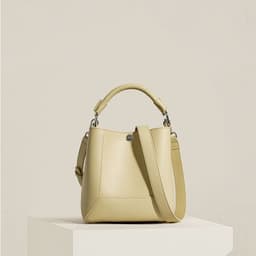 image-New Special-interest Design High-grade Genuine Leather All-match Mother And Child Bag