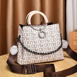 image-Light Luxury High-grade Niche Women Bag Retro Textured