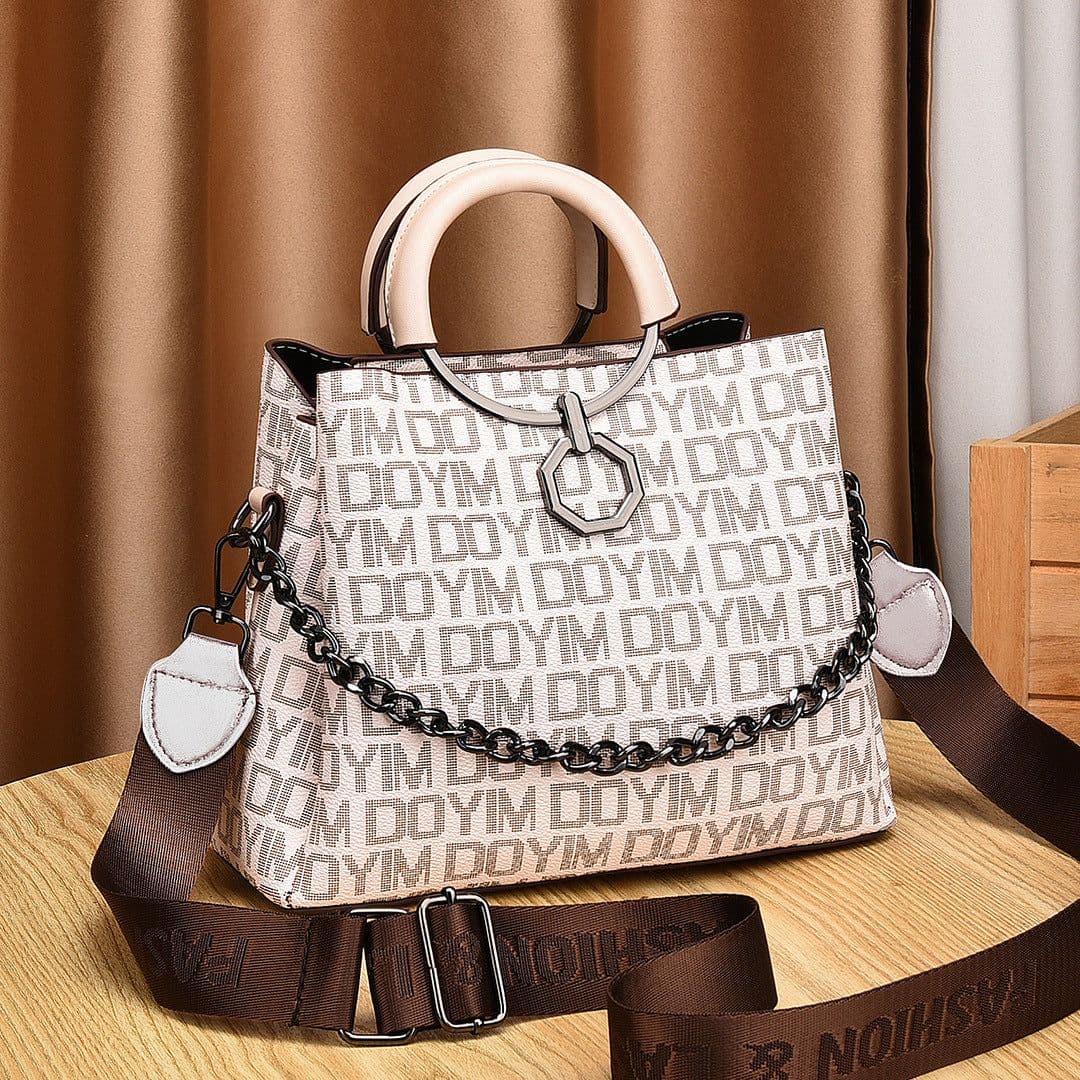 image-Light Luxury High-grade Niche Women Bag Retro Textured