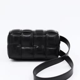 image-Woven Small Square Bag Women's Commuter Chain Creative Pillow Bag Simple Fashion Large Capacity Crossbody Bag