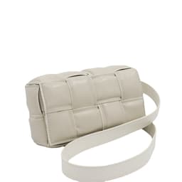 image-Woven Small Square Bag Women's Commuter Chain Creative Pillow Bag Simple Fashion Large Capacity Crossbody Bag