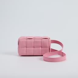 image-Woven Small Square Bag Women's Commuter Chain Creative Pillow Bag Simple Fashion Large Capacity Crossbody Bag