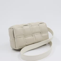 image-Woven Small Square Bag Women's Commuter Chain Creative Pillow Bag Simple Fashion Large Capacity Crossbody Bag