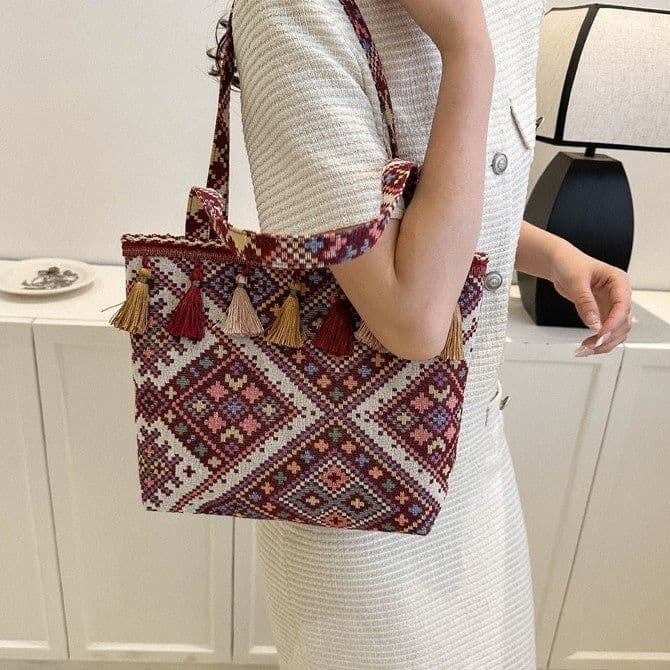 image-Minority Fashion Simple Vacation Style Versatile Women's Bag