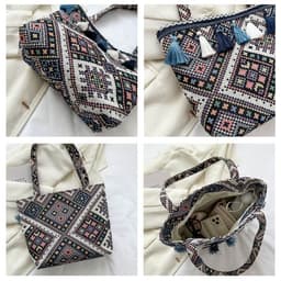 image-Minority Fashion Simple Vacation Style Versatile Women's Bag