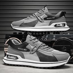 image-Sports Casual Trendy Men's Mesh Shoes