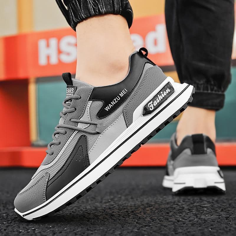 image-Sports Casual Trendy Men's Mesh Shoes