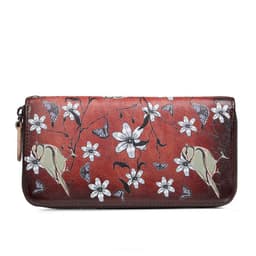image-Women's Fashion Vintage Zipper First Layer Cowhide Wallet