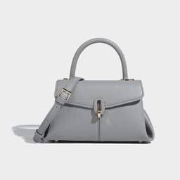 image-All-match One-shoulder Crossbody High-grade Solid Color Soft Surface Small Square Bag For Women