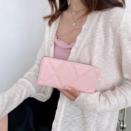 image-Fashion Casual Simple Mid-length Zipper Handbag