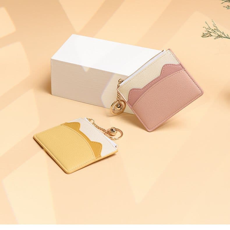 image-Solid Color New Japanese And Korean Style Thin Women's Wallet