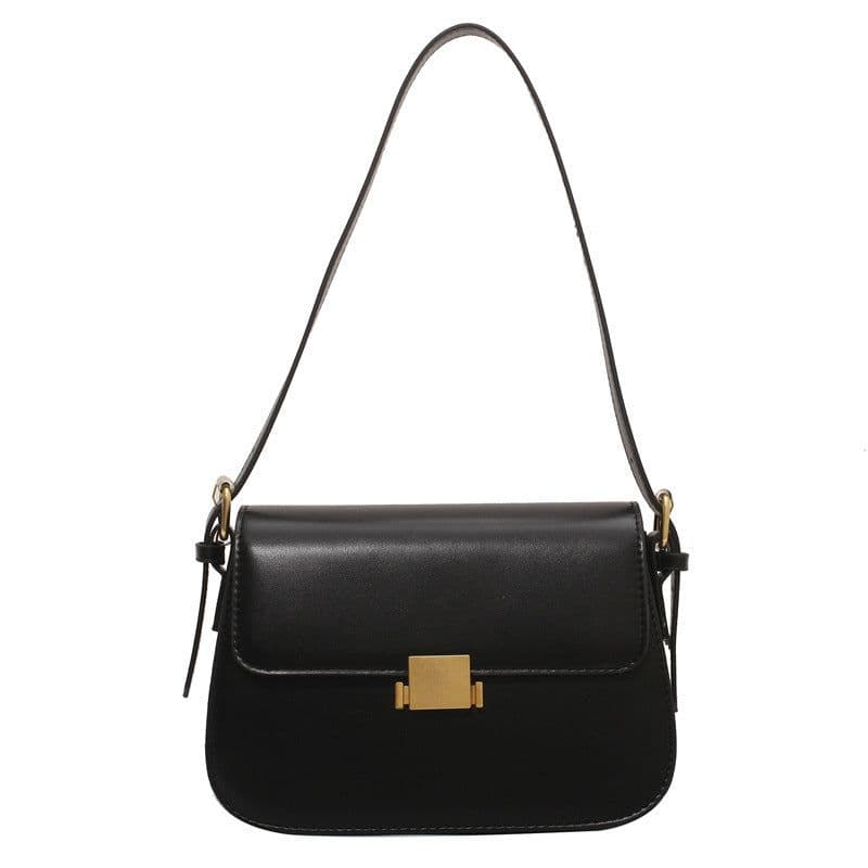 image-Women's Retro All-match Crossbody Shoulder Underarm Small Square Bag