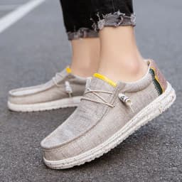image-Lightweight Loafers Men's Korean-style Casual Breathable Flat Shoes