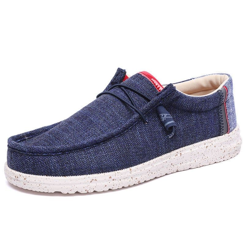 image-Lightweight Loafers Men's Korean-style Casual Breathable Flat Shoes