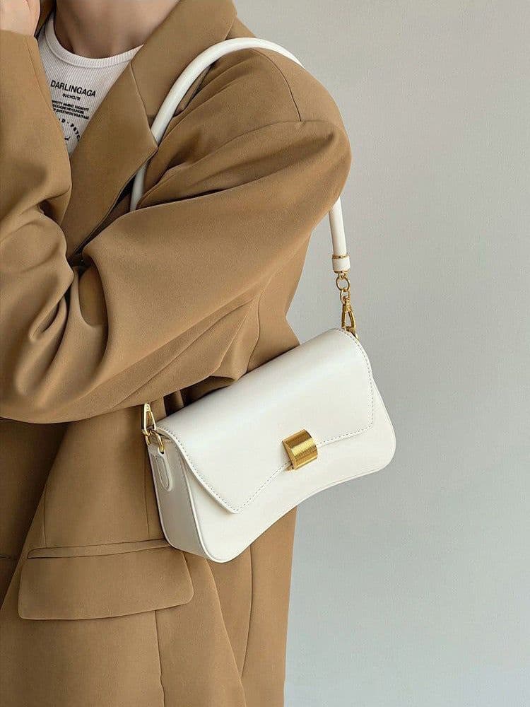 image-Women's Retro One-shoulder Crossbody Portable Underarm Bag