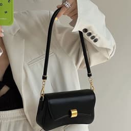 image-Women's Retro One-shoulder Crossbody Portable Underarm Bag
