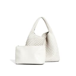 image-Fashion Casual Large Capacity Hand-woven Bag Women