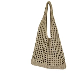 image-Tote Beach Knitted Hollow Bag